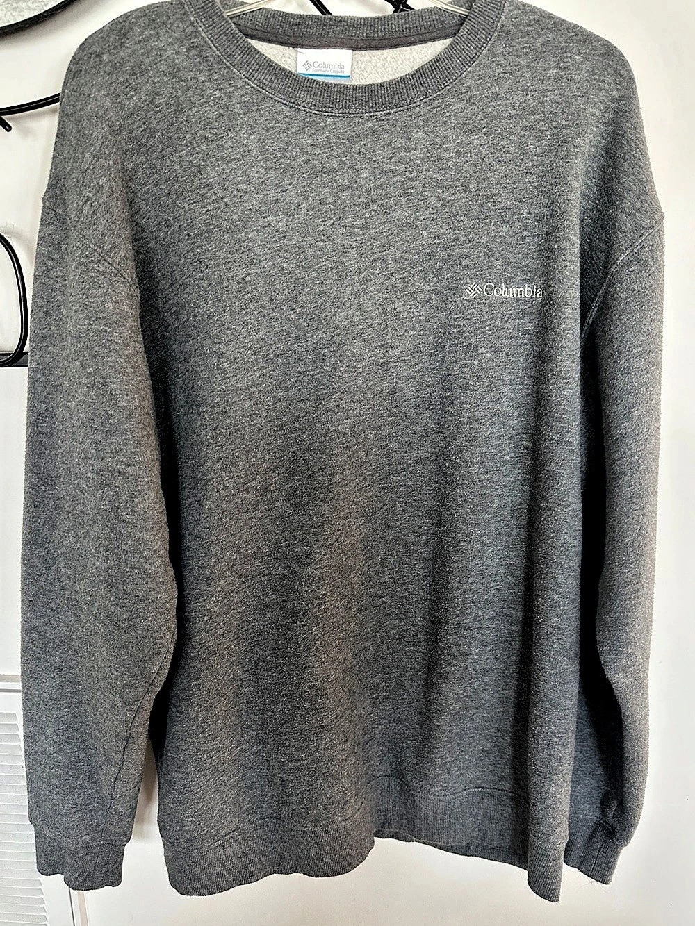 Columbia Men's Gray Pullover Size Large Like New